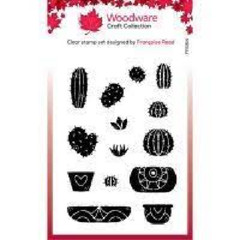 Woodware Craft Clear Stamp CACTUS Scrapbooking