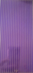 Peel Off Stickers Borders 5mm wide strips Purple Red Silver Pink Blue Gold