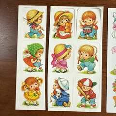 Vintage EUREKA Brand 2 x STICKERS SHEET Sheets Vintage 80’s 70’s Htf Rare