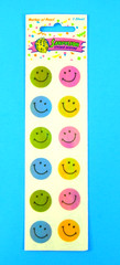 Vintage Sandylion Emojis Mother Of Pearl Irridescent 1 Sheet Sticker Pack