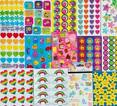 Lot 4099 Stickers Pixar Cartoon Kids Disney Characters TV movies Party Express