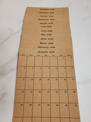 2023, 2024, or 2025 Large Calendar Stickers for Planners and Journals 5″ x 7″