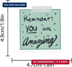 100PCS Self-Affirmation Motivational Stickers, Inspirational Quote Reminder Wate