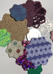 POP-UP FLOWER Die-Cuts(10pc)2 Sizes •Garden•Wedding•Blooms •Daisy•Foil•Metallic