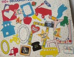 ALL OCCASIONS Die-Cut (110+pc) Memories Forever•Frames•School •Toys•Card Making•