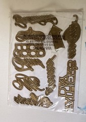 Anna Griffin Die Cuts Words