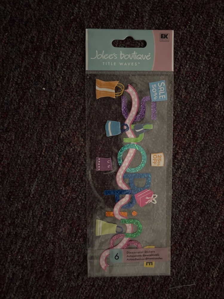 very rare jolee’s boutique stickers – you choose