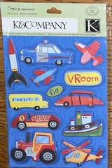 K&Company DI Rough & Tumble Vehicles Bus Rocket Police Airplane Tractor Boys Toy