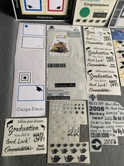 Graduation-Themed Scrapbooking Lot Stickers Embellishments Creative Fun