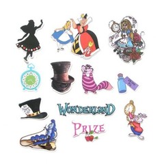 Alice in Wonderland Stickers 