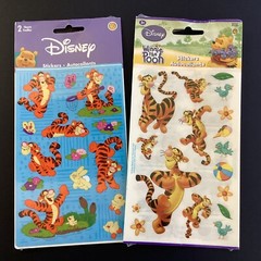 New 2 Pks Stickers Tigger Winnie Pooh Sandylion Vtg Collectible 4 Sheets x Pack