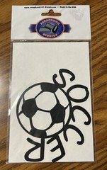 Rare Girl Soccer Player Scrapbook NEW, LOT of 6! Soccer Ball, Goal, Glitter Ball