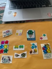 Vintage Prism Stickers