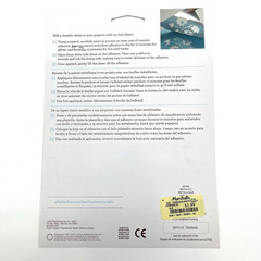 Martha Stewart Foil & Glitter Transfer Sheets 6 Sets Metallic Tropical Gemstone