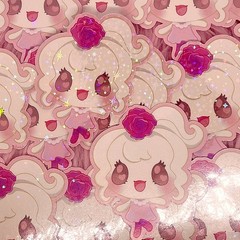 Tamagotchi Fanart Stickers Handmade (2-3/4 inch/70 mm)