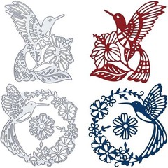 Hummingbird bird metal cutting dies cut machine cutter die
