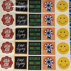 Sticker Sheet School Test Rewards 2000s Nostalgia Stationery Vintage New