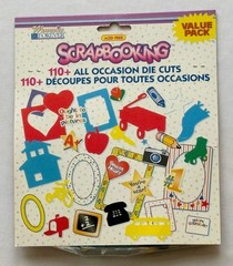 New Vintage Lot Provo Craft Sheets School Birthday Stickers & Borders & Die Cuts