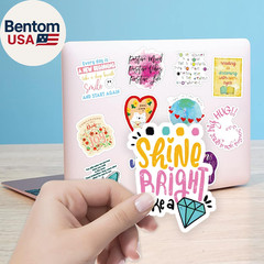 300PCS Motivational Sticker, Inspirational Words Stickers for Teens Adults Stude
