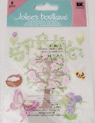 *YOU CHOOSE* Jolee’s SPRING/SUMMER/FLOWERS/LADYBUGS Dimensional Stickers