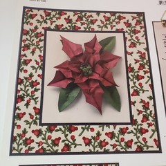 Christmas Scrapbook Stickers Daisy D’s Elements #7102 Buttons #7100 Poinsettias