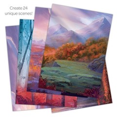 Frozen 2 Create A Scene Sticker Book with 16 Full Color Scenes for Kids