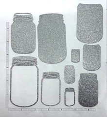 Die Cuts Jar 14 Pieces