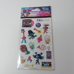 Trolls World Tour Dreamworks SandyLion Sticker Sets 4 Sheets Brand New