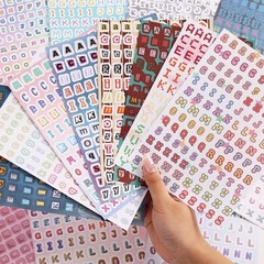 2000+ Pcs Alphabet Sticker for Journaling,Fun & Multicolor Letter sticker