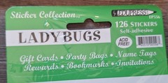 Edupress Stickers Acid Free Lady Bugs