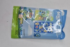 Lot of 2 Bluey Mini Stationery Set w Sketch Pads/Stamper/Sticker Sheet