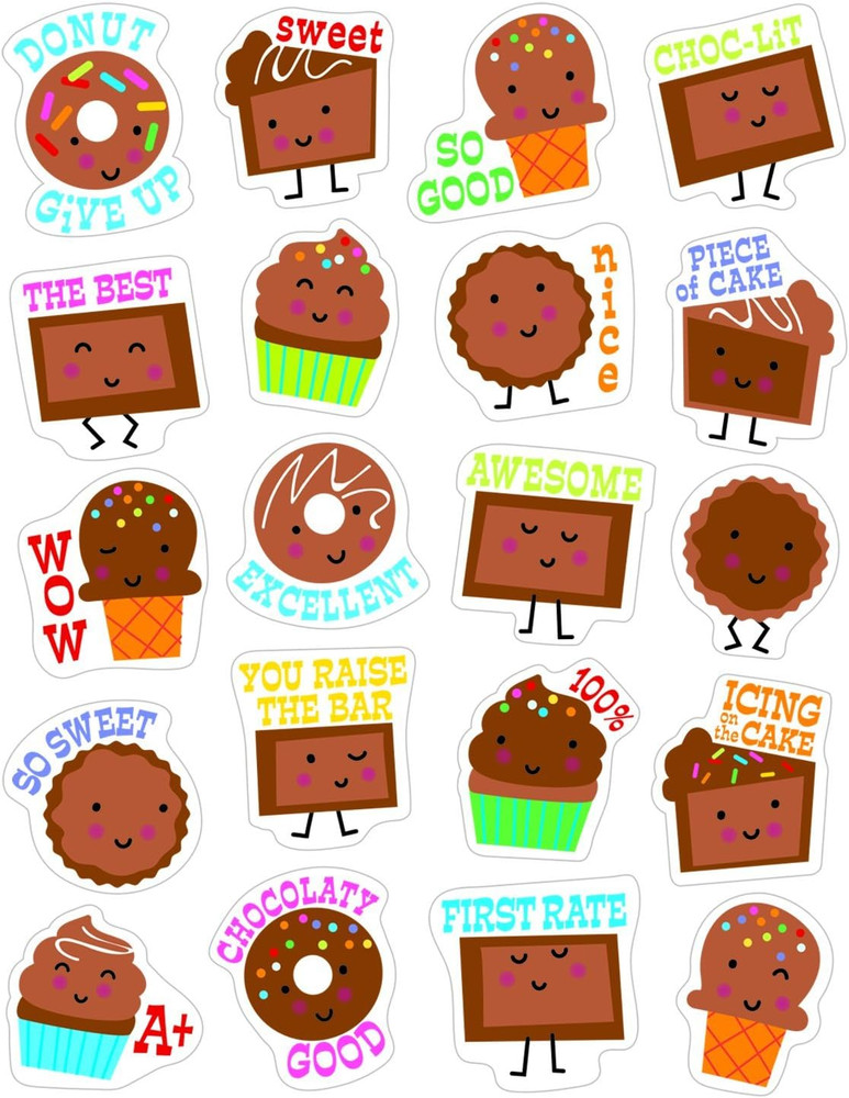 Chocolate Stickers – Scented