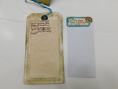 Junk Journal Add-Ons Handmade Tags Card Envelope File Clipboard Ephemera Set 7