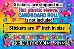 100 Cats ASSORTED 1″ ENVELOPE LABELS SEALS Dog Cat Pets Animals Funny Thank You