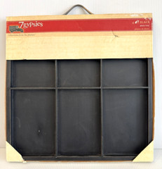 NEW ~ 7 Gypsies 4 x 6 Black Photo Tray