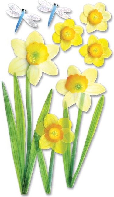 JOLEE’S VELLUM STICKERS – DAFFODILS, Dragon Fly