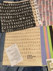 HUGE Bulk Scrapbooking Embellishments, Letters and Stickers Lot 100+ Items