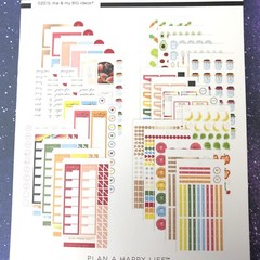 The Happy Planner Sticker Book- RECIPE- 1282 Pieces