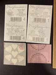 Vintage HEART LOVE Sticker Sheets Scrapbook Planner Craft Stickers