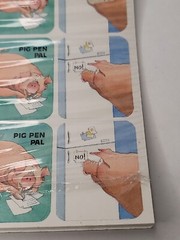 Artis Paper Magic Group Pig Pen Pals Pig Stickers 6 Sheets (2 Bonus Sheets) New
