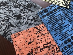PROVO CRAFT Paper Passport Mini Scrap Handcrafted Multi-Craft Use TEXTS Lot Of 5