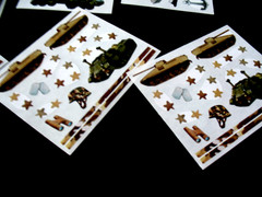 Army/Marines scrapbooking stickers Creative Memories-