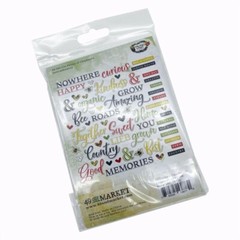 49 & Market Countryside CB Word Set Memories Together Grow Imagine Bee Kind Good