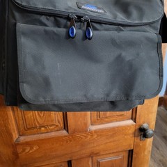 Creative Memories Memory Mate Carryall Bag Shoulder Strap Waterproof Black EUC