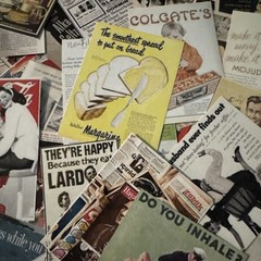 20+piece vintage style advertisement) Lot Junk Journal Ephemera