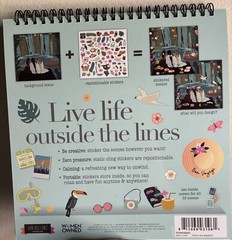 Sticker & Chill Wanderlust Scrapbook New Sticker Book Travel Plants