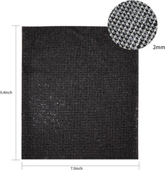 Bling Crystal Rhinestone Sheets Self Adhesive, Glitter Gem Sheet for DIY Craft,