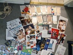 100+ Loose Magazine Pages Paper Scraps Card Candy Scrapbook Kit- Paper Crafts