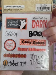 Vintage Halloween Scrapbook Sticker Multi-Brand Theme Pack Lot of 7