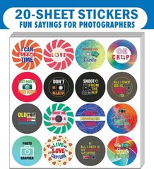 I am a Photographer Stickers (20 Sets X 16 Designs)